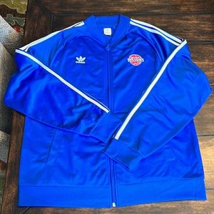 Detroit Pistons Adidas Zip-up